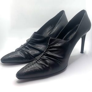 Anne Michelle Black High Heels with pointy toe